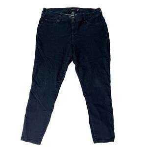 Torrid denim jeans 22 Tall 22 Tall super dark wash blue black SEE DESC